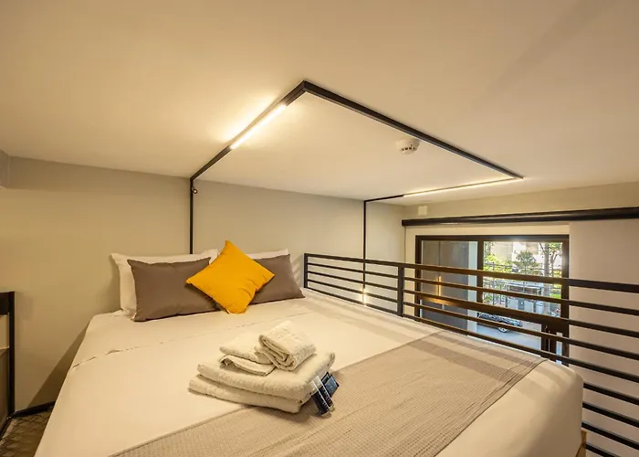 Easy Star - Studio contemporâneo com mezanino - JT01I