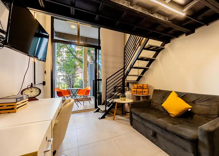 Easy Star - Studio contemporâneo com mezanino - JT01I