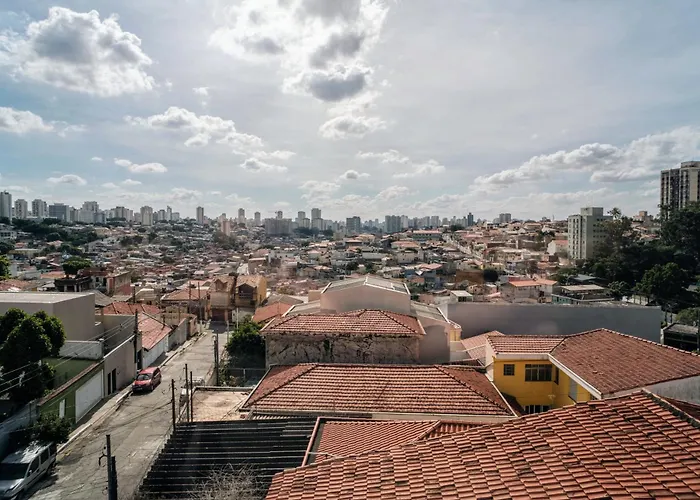 LOFT com Vista Panorâmica Aeroporto SPExpo Metrô com AC