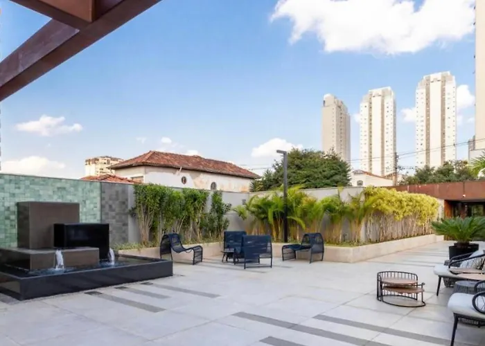Studio na Vila Mariana com linda vista no 15 e 17 andar