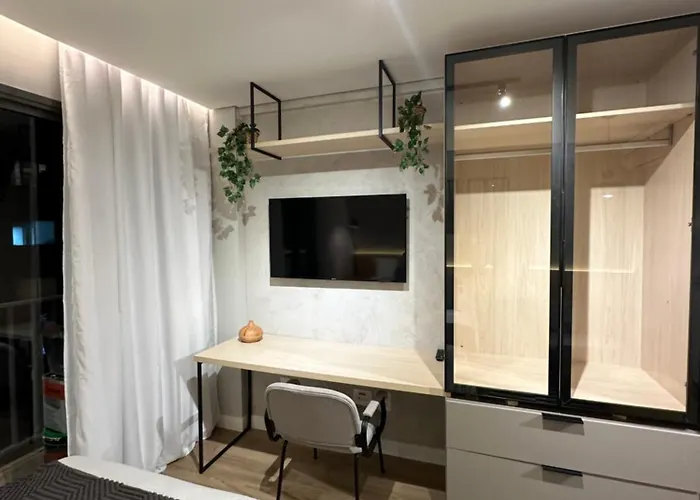 Studio decorado próximo ao Parque Ibirapuera São Paulo