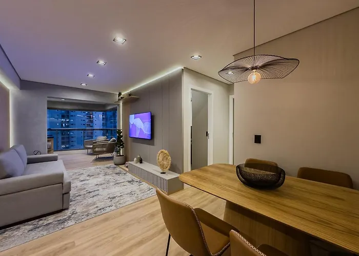 New Brooklin 67m2 - 2 Quartos, Garagem, Rooftop - Aeroporto e Consulado