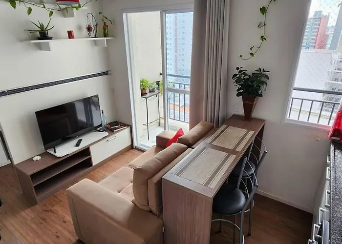 AP BOHO 1010 Brás - Piscina Aquecida, WiFi, Academia, Cama Casal box e colchão extra solteiro