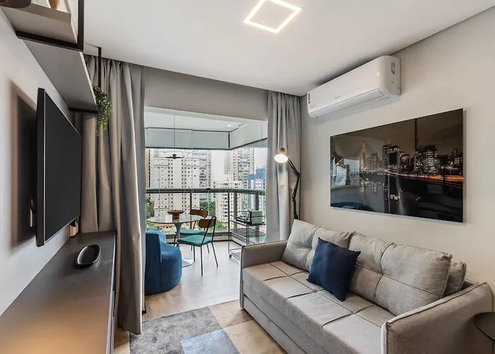 Fantástico Apto Luxo 50m2 com Vaga de Garagem