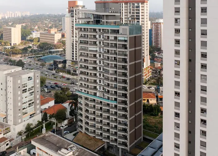 Studio Novo Brooklin Com Piscina No Rooftop