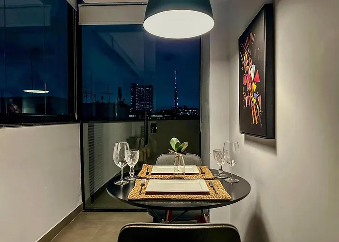 Studio Jardins 22 Andar - Varanda com Vista Panorâmica, Sauna, Piscina e Academia São Paulo