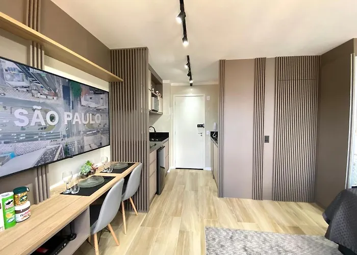 V1010 - Aconchegante, bonito e próx. metrô Apartamento São Paulo