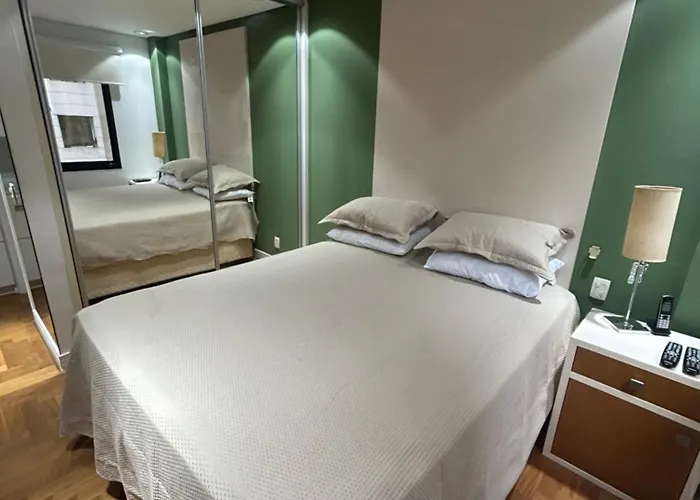 Hotel Luxo 4 estrelas Moema Ibirapuera com cozinha 615