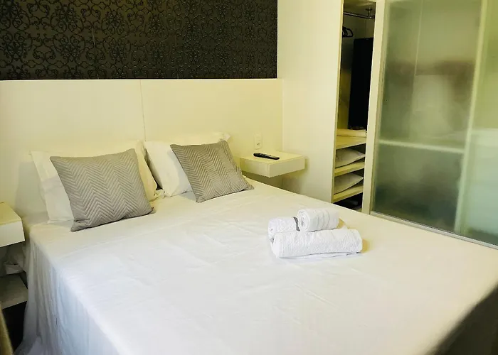 Morada Moema Essential - Flat em hotel bem localizado em Moema