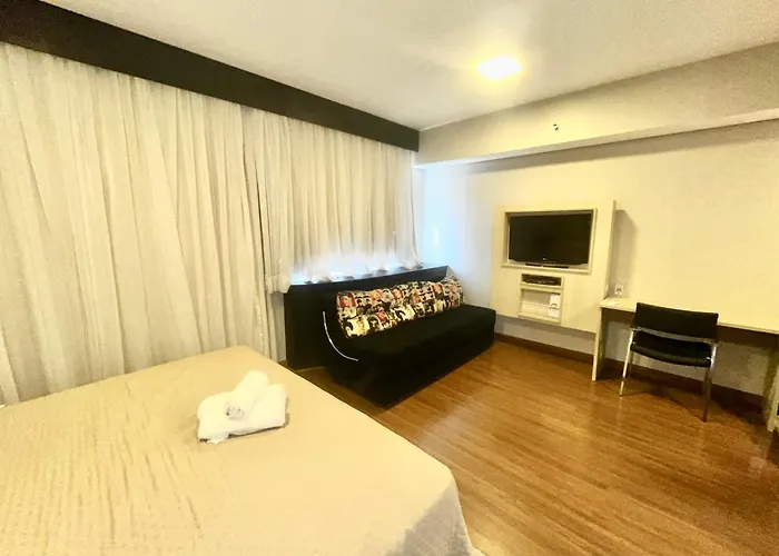 Flat Merc Bela Vista- Beneficencia Portuguesa Com Garagem 1402 São Paulo