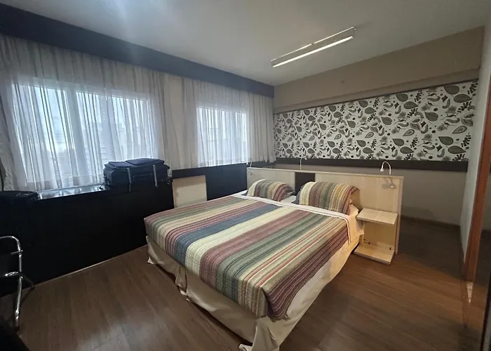 Hotel Mercu Paraiso Beneficência com garagem e cozinha 1209