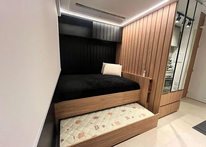 Studio Luxuoso Com Estacionamento, Gym, Tv Smart, Ar Condicionado, Wi-Fi, Coworking