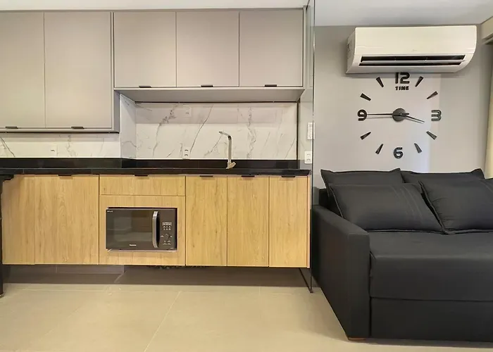 Modern Kitchen Balcony Studio Air Conditioning