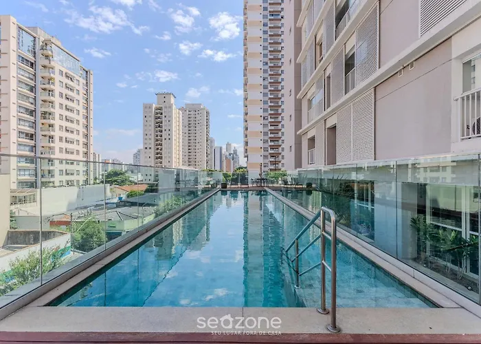 Estudio c Piscina próx ao Shopping Morumbi JBN0043