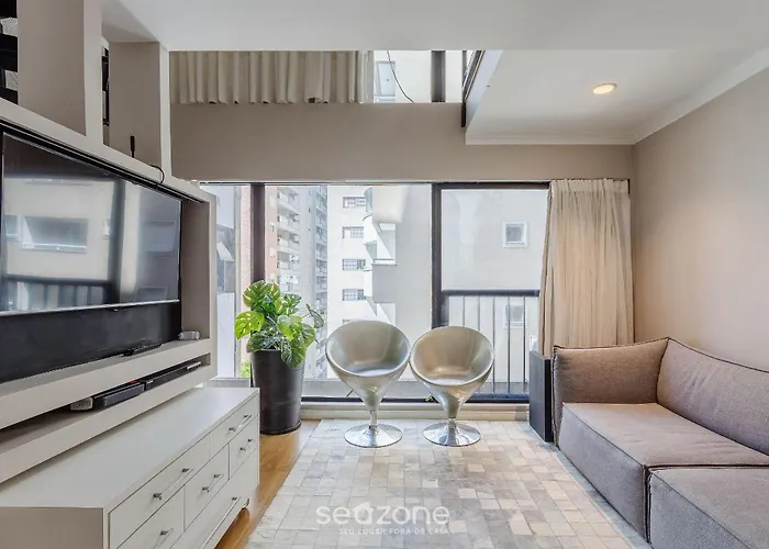 Apartamento c/ Piscina a 260m Av. Paulista CSP0407