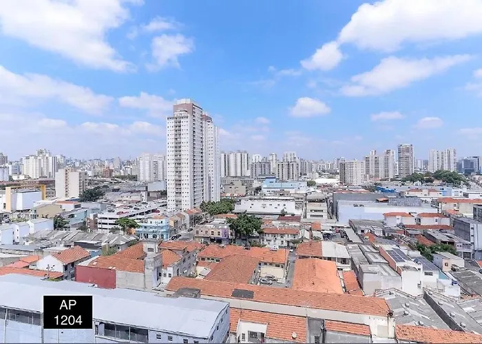 Studio 1204 Com Vista Livre E Andar Alto São Paulo