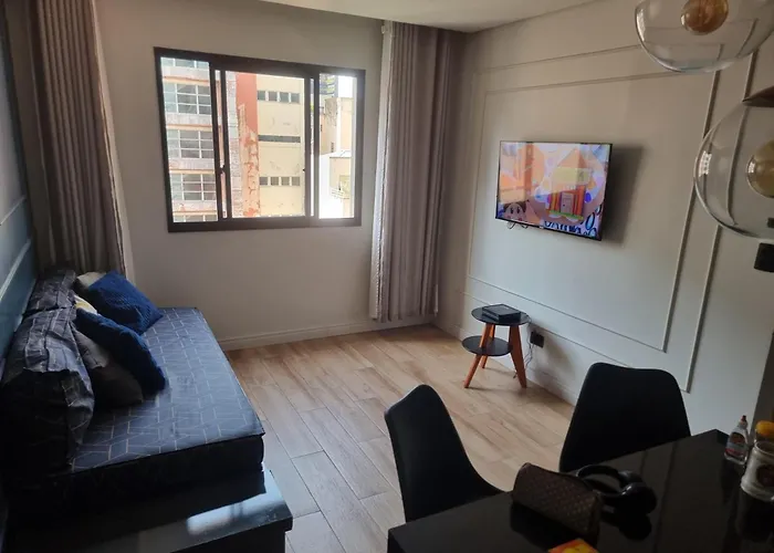 Living Room - Apto completo com um quarto