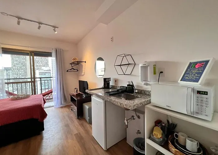 Studio confortável com uma vista incrível !