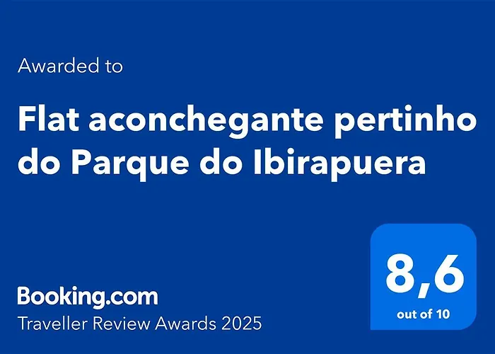 Flat aconchegante pertinho do Parque do Ibirapuera