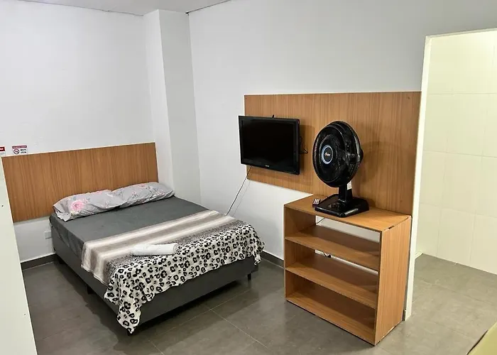 Studio mobiliado em SP Vila Guilherme - Expo Center Norte