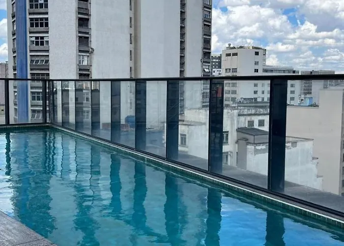 Apartment With Pool And Garage, 300M Metro 99 São Paulo