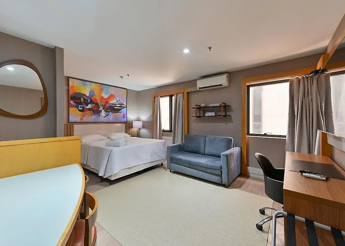 503 Flat particular dentro do Hotel Executive Faria lima