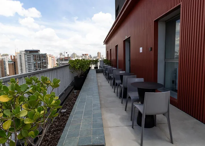 Apart com vista incrível Allianz parque com estacionamento