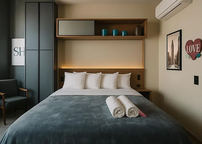 Studio 2307 Ғrente Ao Allianz! Estacionamento - Coworking - Wi-Fi - Gym - Piscina Rooғtop