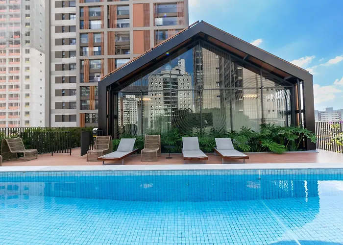 Apê Perdizes C AR piscina e academia prox Allianz