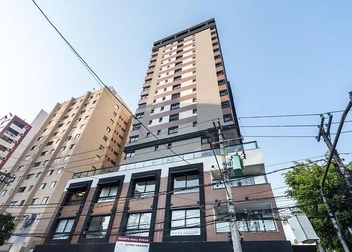 BHaus Moema Dstay - Studio Family Deluxe - Academia - Lavanderia - Coworking - Próximo ao Metrô e Shopping Ibirapuera - Acomoda 2 adultos e 1 criança - ds12