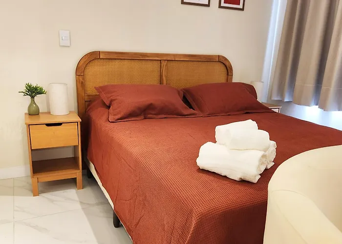 Flat reformado e aconchegante