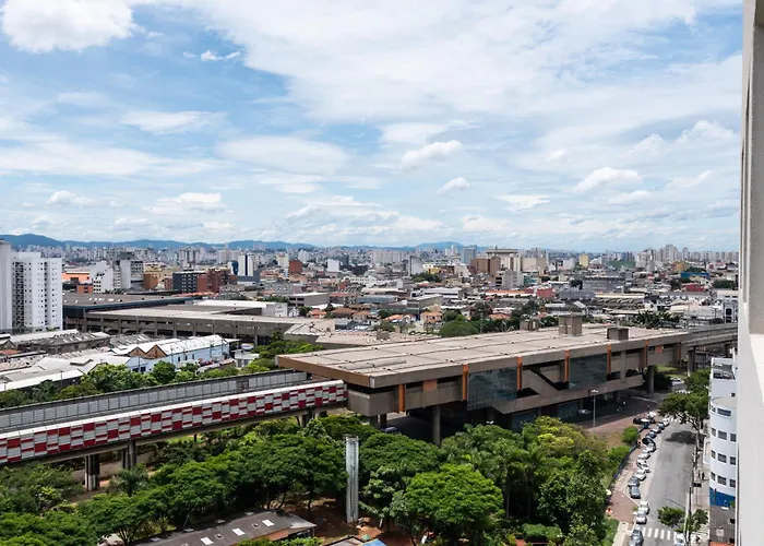 Novo Studio Bhaus Moov Brás - 16o andar - Piscina - Academia - Lavanderia - Próximo ao metrô