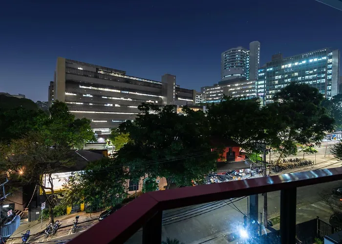 BHaus Family Jardins Garden Melo Alves 42m2 - 4o andar - Paulista - Vaga de Garagem - Acomoda 4 pessoas - GR41