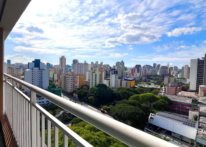 Liberdade | Incrível vista | Ar + Rooftop