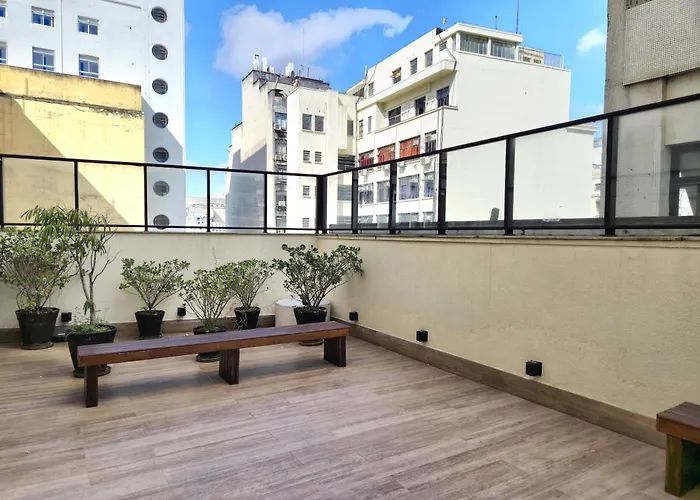 Estudio No Centro De Sp Com Piscina E Academia São Paulo