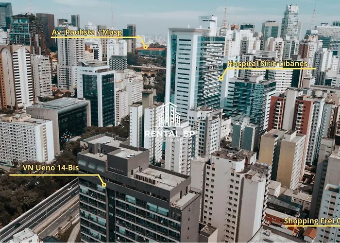 Vn Ueno Lindos Studios na Bela Vista - Próximo Sírio