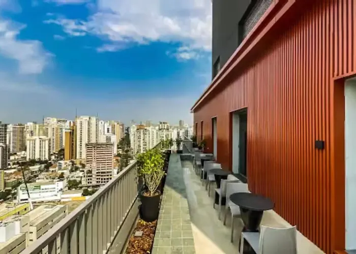 Studio Com Varandai I Linda Vista Para O Allianz