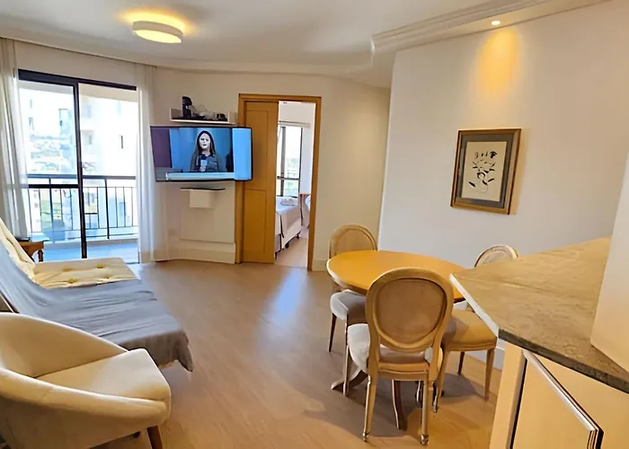 Flat Apart-Hotel c/dois quartos e dois banheiros