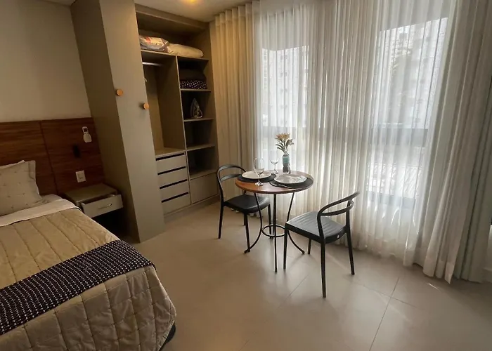 Studio aconchegante e prático MOEMA