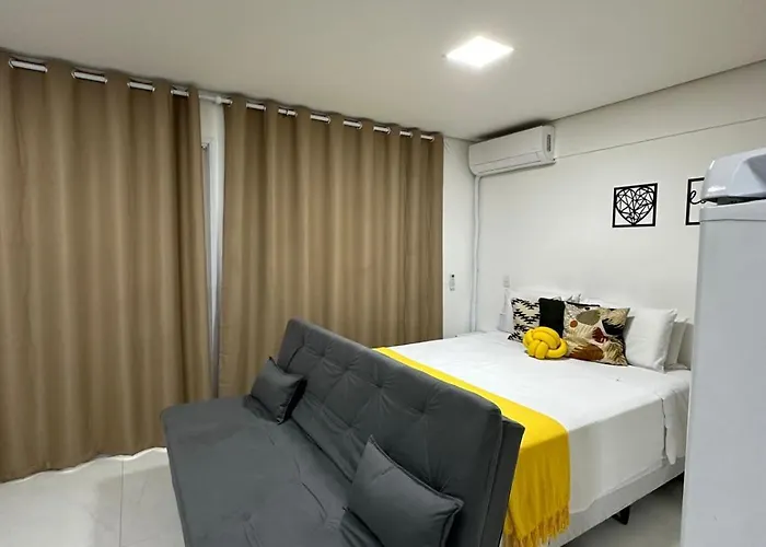 Studio Moderno com Garagem - 5min da 25 de março