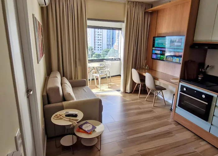 Studio Conforto 1 Quarto no Brooklin!
