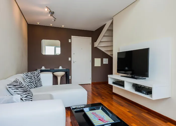 BHaus Morumbi Impression - Loft Duplex 50m2 com Linda Vista 13o andar - Academia - Piscina - Vaga de Garagem - ip3