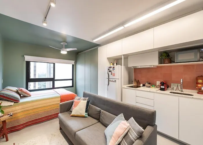 Apartamento equipado na melhor localização de SP