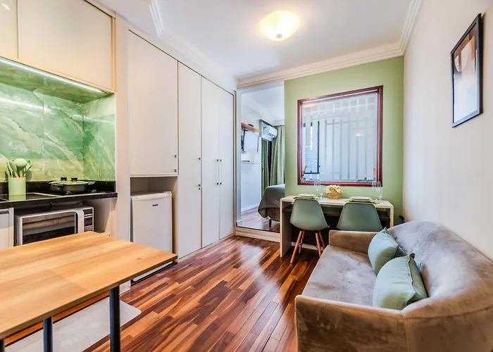 BHaus Jardins Poeta - Apartamento Premium - Próximo à Oscar Freire e Paulista - Academia - Mini Mercado - Piscina - Serviço de Arrumação e Bagagem - Recepção 24h - Vaga de Garagem - P91