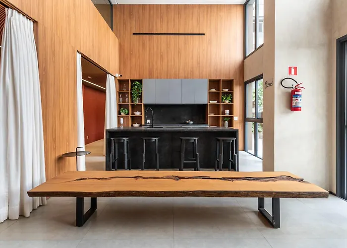 BHaus Jardins Setin Pamplona - Studio Deluxe - Paulista - Metrô 280m - Parque Trianon - Masp - Shopping Cidade São Paulo - Estacionamento 24h pago em frente - PA73