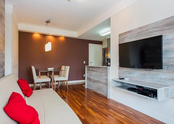 BHaus Morumbi IN Jardim Sul - Apartamento 50m2 com Varanda e Linda Vista 19o andar - Academia - Piscina - Lavanderia - Próximo ao Shopping Jardim Sul - Vaga de Garagem - Acomoda 2 adultos e 1 criança - in4 São Paulo
