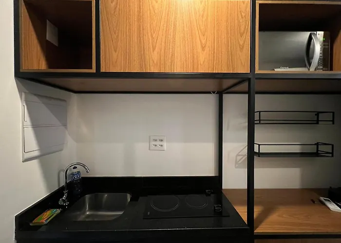 Maravilhoso Studio Santa Casa/Metro com AC/WF