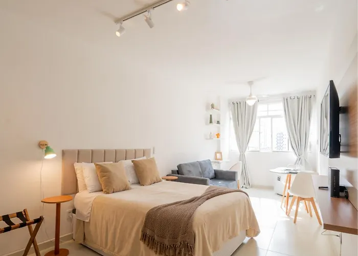 Studio moderno em Bela Vista, próximo à Av Paulista - SP