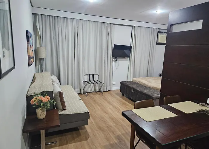 Flat com Garagem Grátis Próximo Consulado USA São Paulo