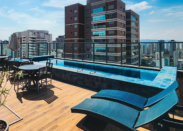Studio Premium Allianz Parque - Rooftop&Piscina